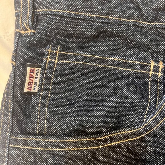 AR/FR Macron Safety 12 Oz Denim Jeans 36 X 30 OSHA COMP Flame Resistant Made USA - Picture 5 of 16